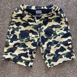 BAPE CAMO SHORTS