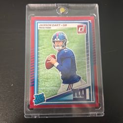 2025 Panini Donruss - Rated Rookie Jaxson Dart #400 Press Proof Red (RC)