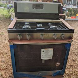 New Whirlpool Gas Range