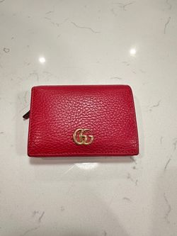 Gucci GG Marmont Red Wallet For Women 