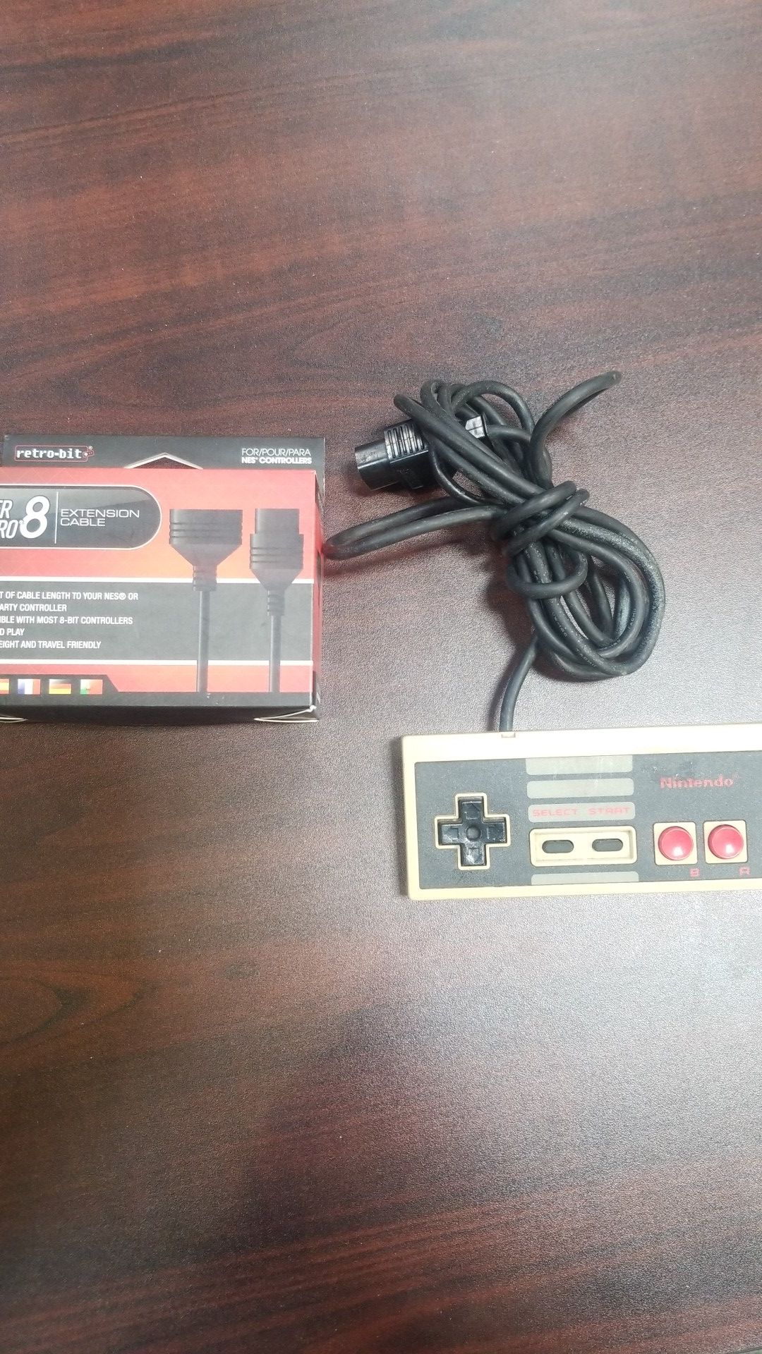 Official Nintendo entertainment system controller