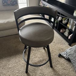Gray - Bar Stools (Set Of 4 Chairs)