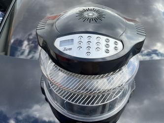 NuWave NuWave Oven Pro Plus con anillo de extensión de acero inoxidable