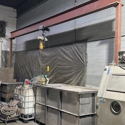 Powder Coating Stripping Set-Up 