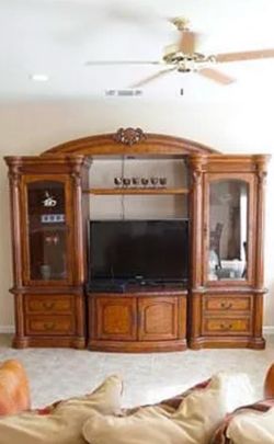 TV Stand Antique Entertainment Furniture
