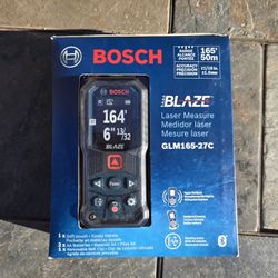 Bosch Blaze 164-ft Dual Power Battery Laser Distance Tape Measuring Tool
