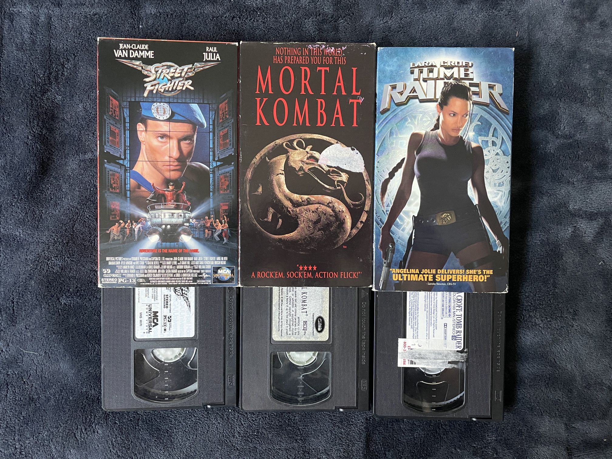 Video Game Movies VHS