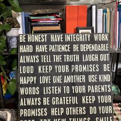 Inspirational Wall Art (wood, 2’x2’ Feet)