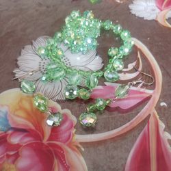 Set ,Earrings  Bracelet  Ring 