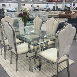 Table And 6 Chairs