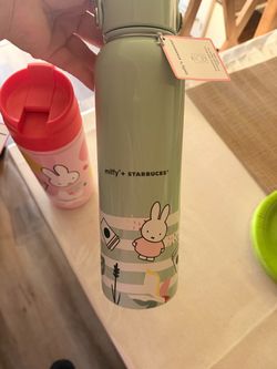 Miffy x Starbucks Green Water Bottle