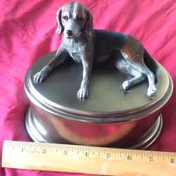 Dog Statue Box 