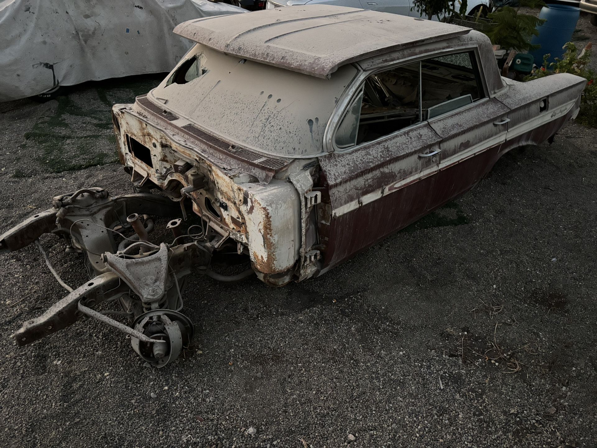 1961 Chevy Impala Parts And Frame Will Fit 1962 Chevrolet 1963 Bel Air And 1964
