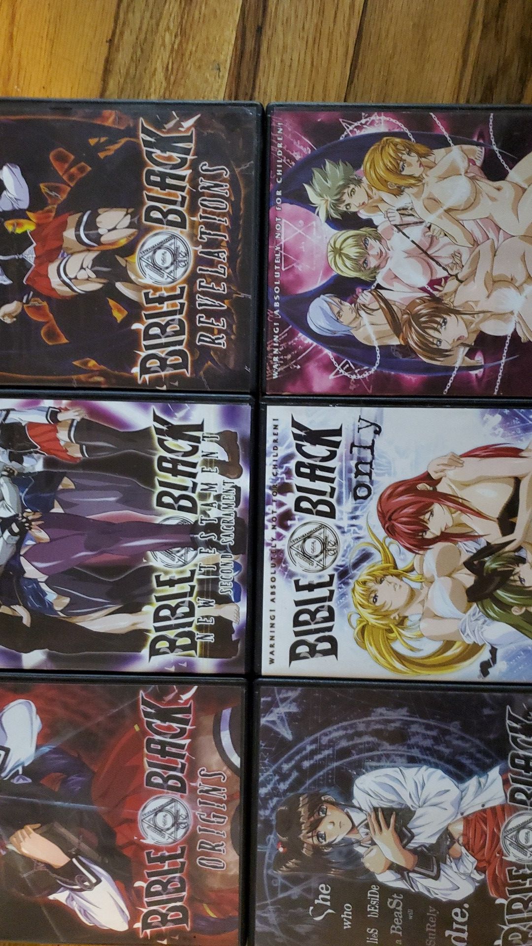 Bible black 6 dvds collection