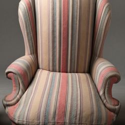 2 Winged Back Chairs