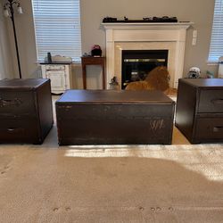 Coffee Table w/ storage and End Tables