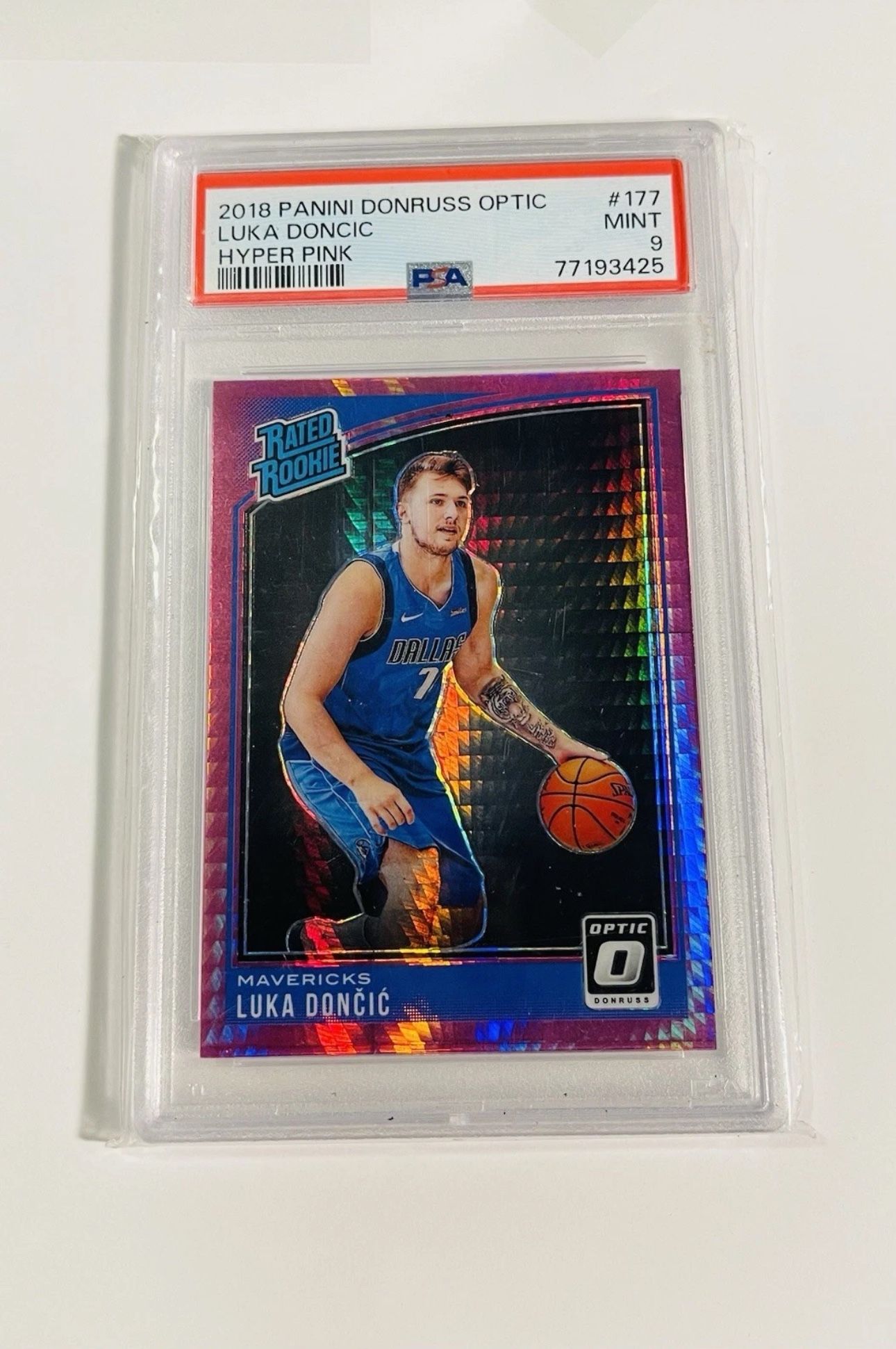 Luka Doncic PSA 9 Rookie Card