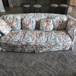 Flowered Sofa