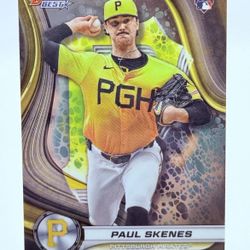 2024 Paul Skenes Bowman  ROOKIE CARD 