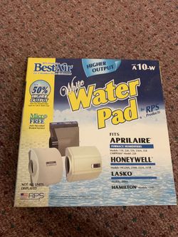 BestAir White A10-W Replacement Water Pad fits Aprilaire Honeywell Lasko Hamilton