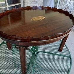 Vintage Oak Neo Classic Oval Coffee Table
