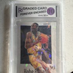 Kobe Bryant 1996-97 SkyBox EX-2000 Rookie #30 – Gem Mint 10 Slab 🔥