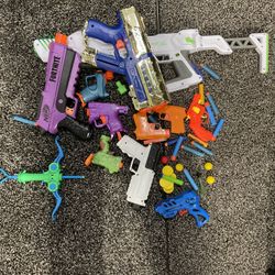 Nerf Gun Lot