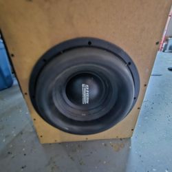 Speaker With Custom Box