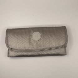 Kipling Money Land Metallic Snap Wallet - Msrp $54