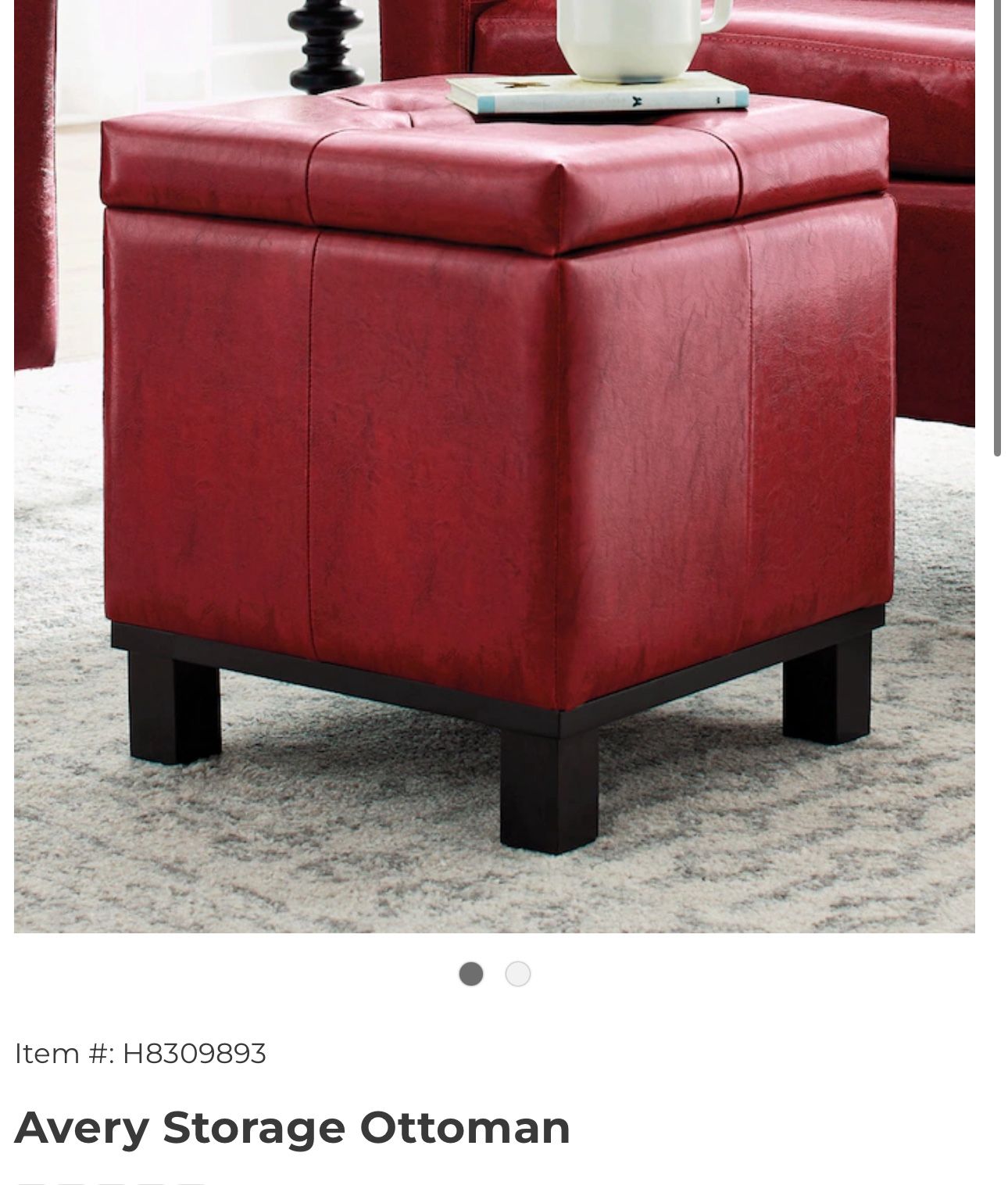 Square Small Ottoman