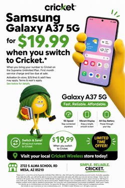 Samsung Galaxy A37 5G Smartphone