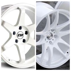 ESR 18” wheels 5x114 5x120 5x100 (only 50 down payment/ no credit check)
