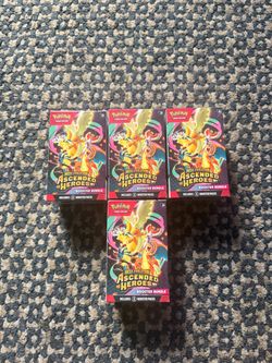 Pokémon ascended heroes Booster Bundle x4