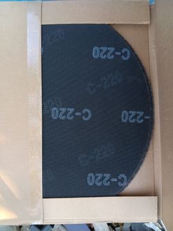 17" screen sanding discs #220 10pcs