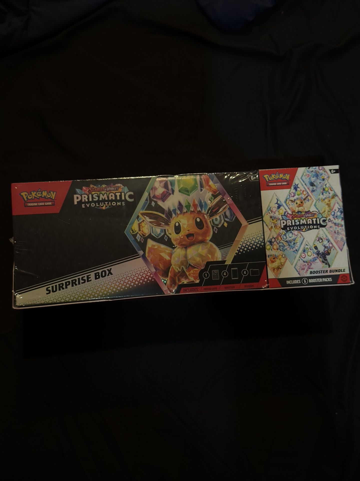 Pokemon Prismatic Surprise Booster bundle