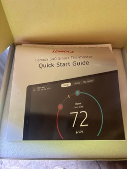 S40 thermostat lennox