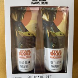 Star Wars The Mandalorian Footcare Set