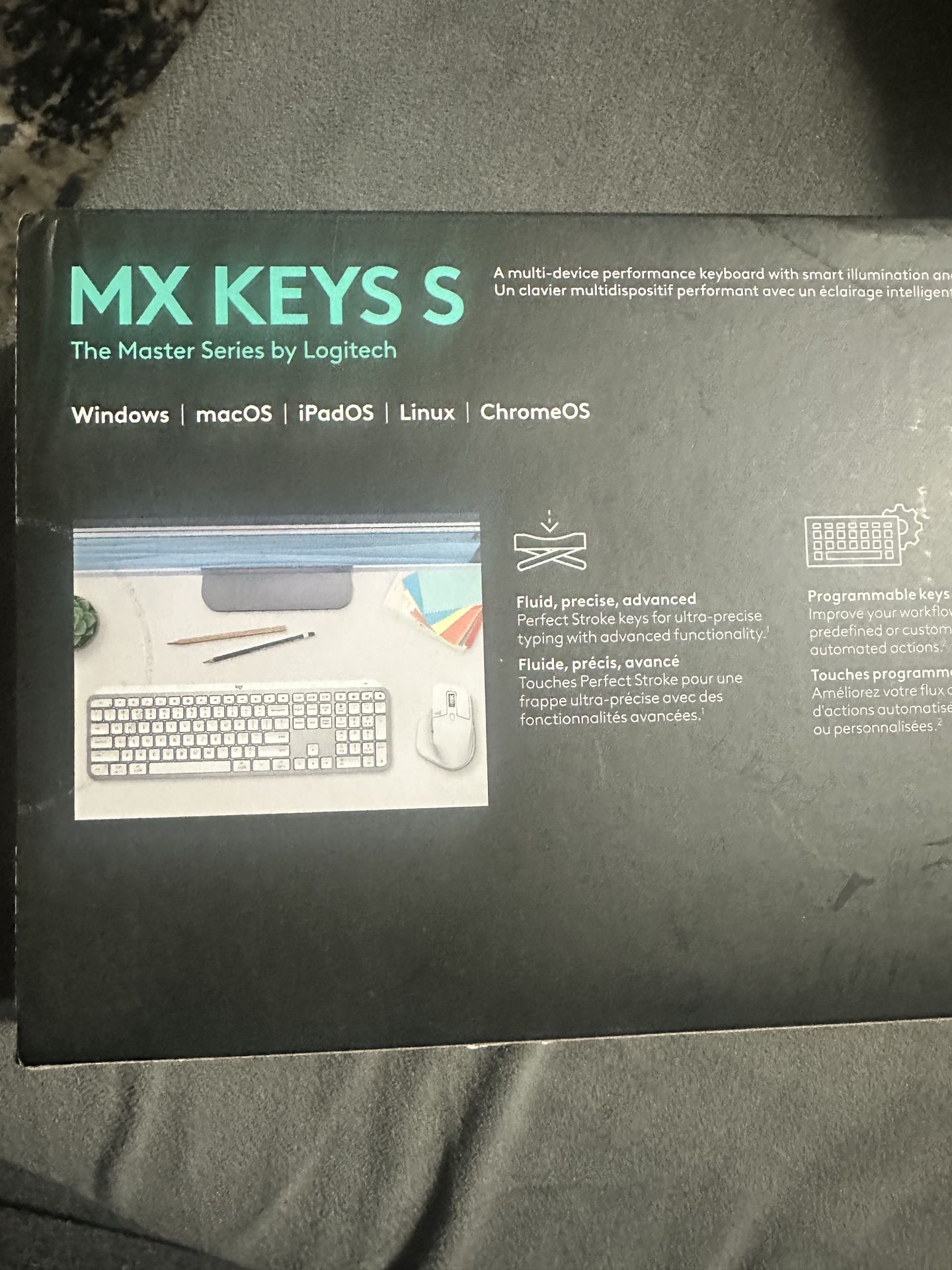 ⌨️ Logitech MX Keys S – Brand New! ✨