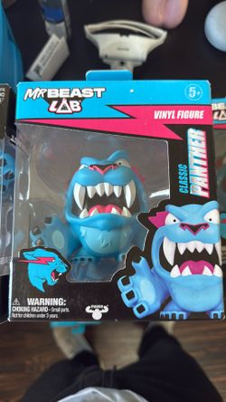 Mr Beast Lab Toys Classic Panther Vinyl Figures