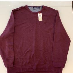 New!!! Burgundy sweatshirt size xl