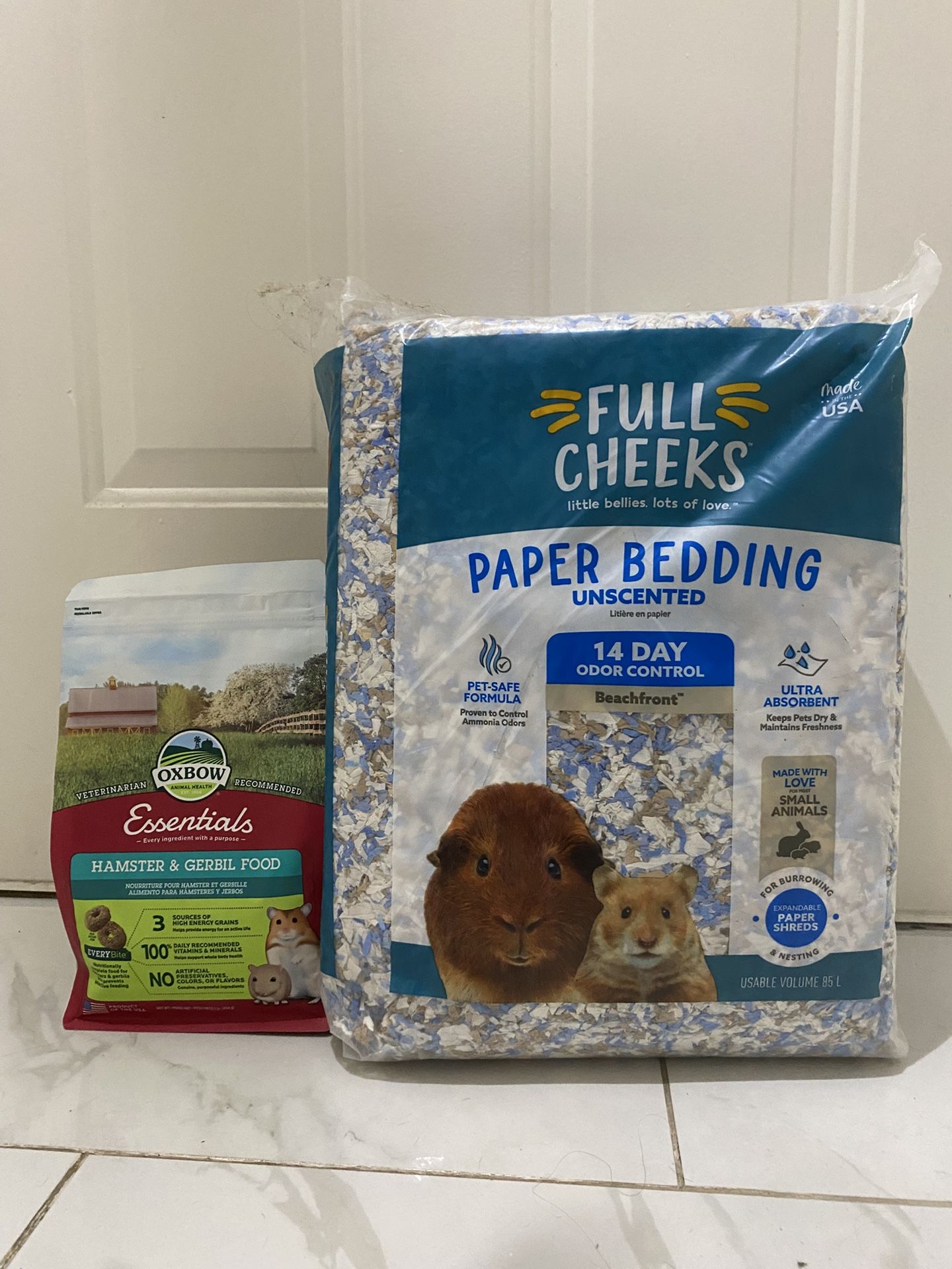 Hamster And Gerbil Bedding And Food