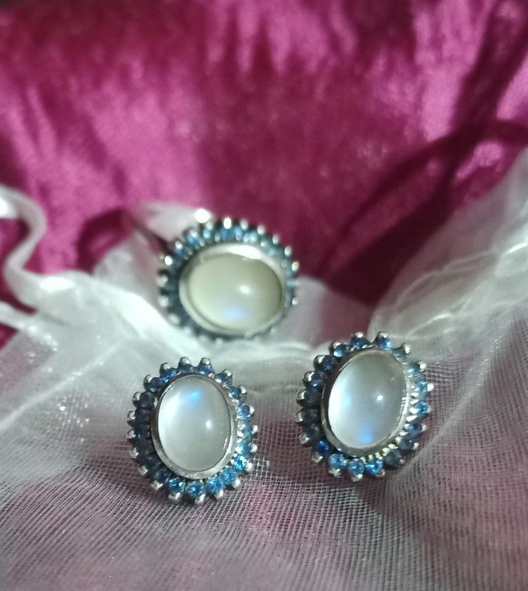 Sapphire & Moonstone *New Low Price 