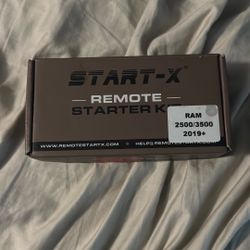 Start-X Remote Starter kit Ram 2500/3(contact info removed)+