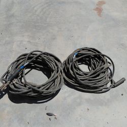 WELDING  CABLES  180 Ft 