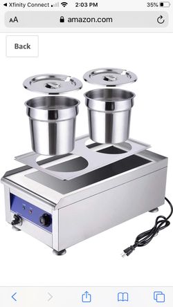 Electric Steam Table 