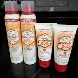 Old Spice Gentleman’s Total Body 4ct