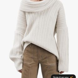 Women Baggy Sweater New Size S M L