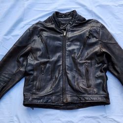 Two motorcycle Leather jackets  