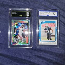 Mint 10 cards rated rookie Xavier legette