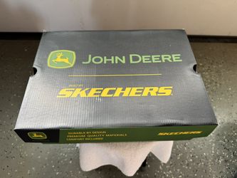 John Deere Skechers Comp Toe work shoes 